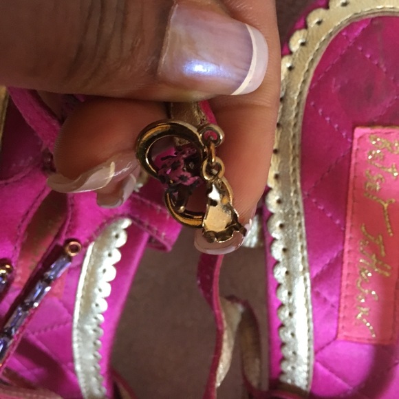 Pink Strappy Sandals - Picture 7 of 8